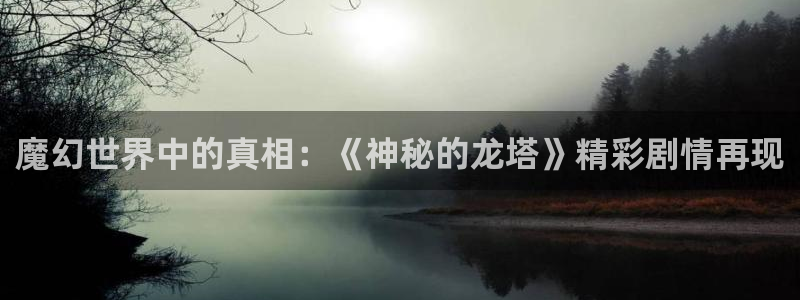 赢咖娱乐平台官网入口：魔幻世界中的真相：《神秘的龙塔》精彩剧